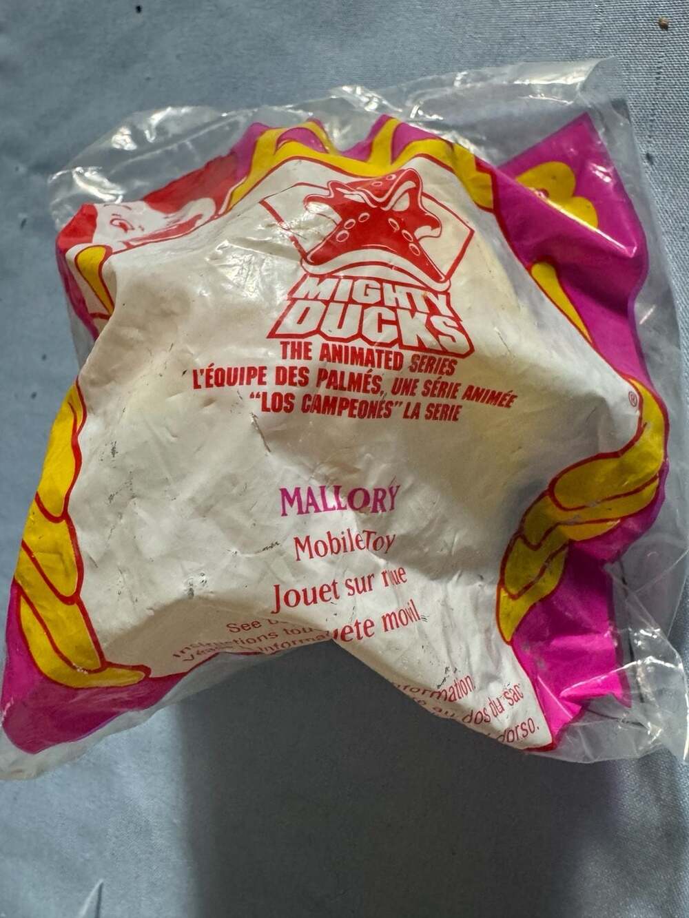 McDonald's Mighty Ducks Mallory Mobile Toy